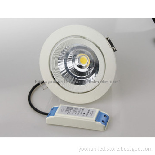 2014 TUV&SAA approval gimble&gimbal led round downlight 15w